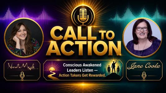 The Call To Action Podcast with Nicole Majik, featuring Jane Cooke.
